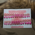 Pink Crystal Drip (Long)