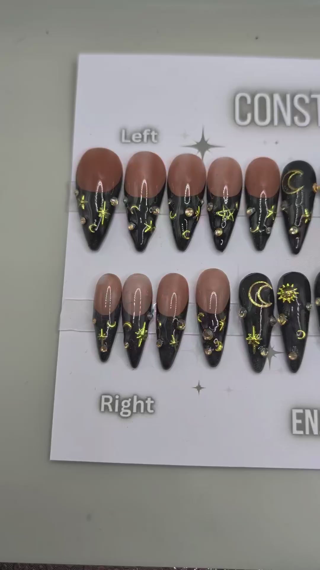 Midnight Constellation ✨ Long Stiletto