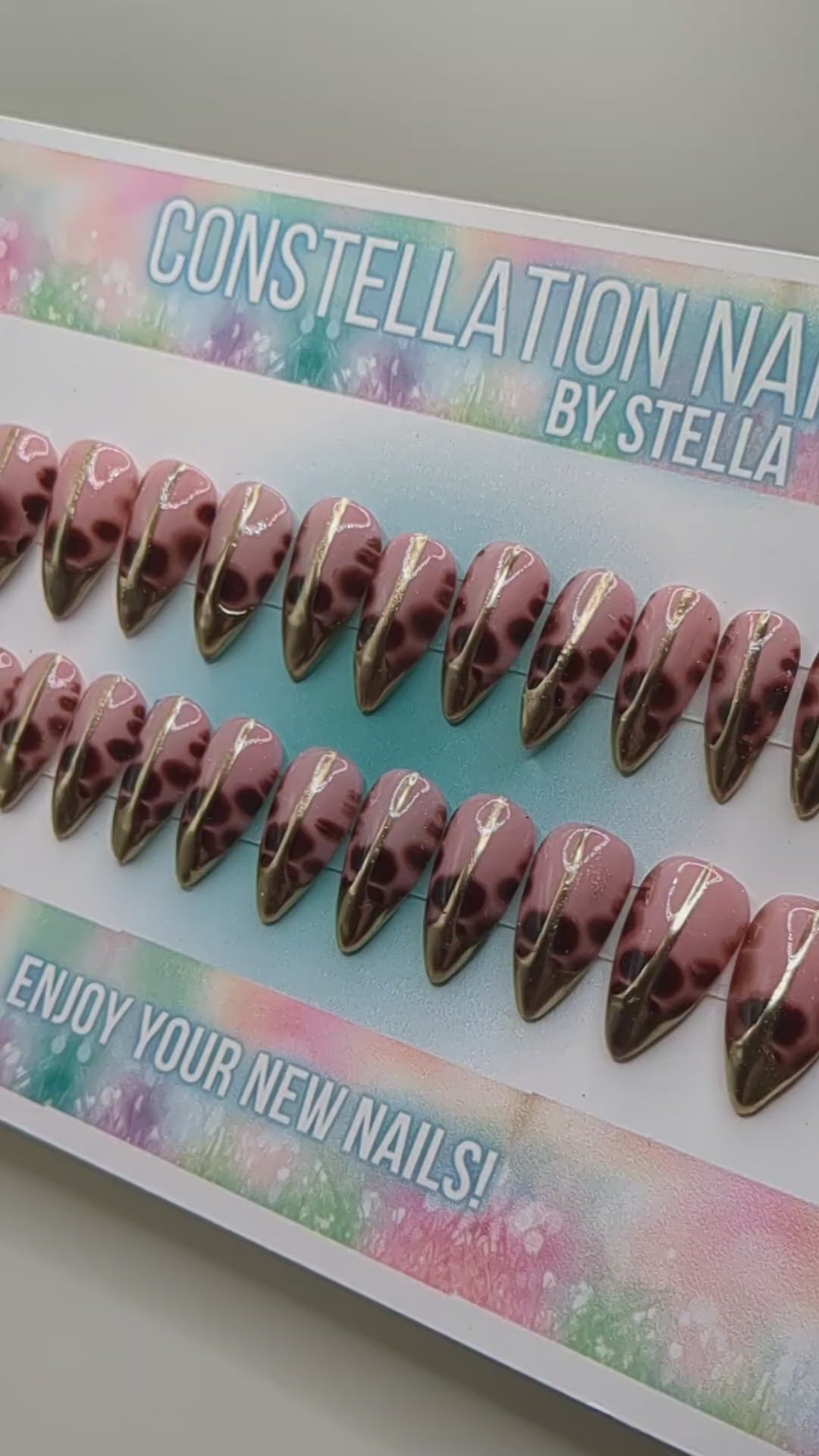 Dipped In Gold — Mini Stiletto