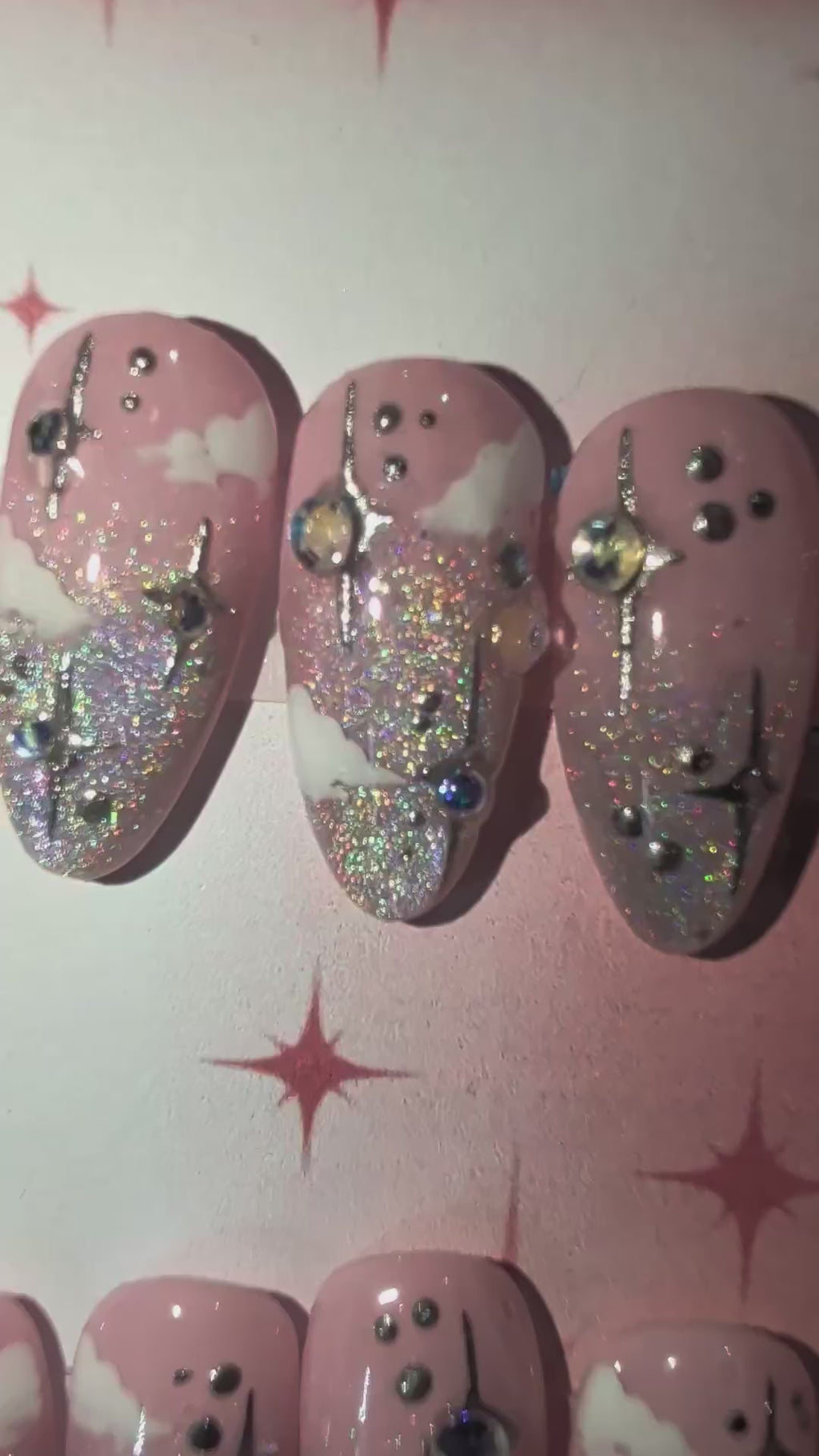 Pink Daydream ☁️ Medium Almond