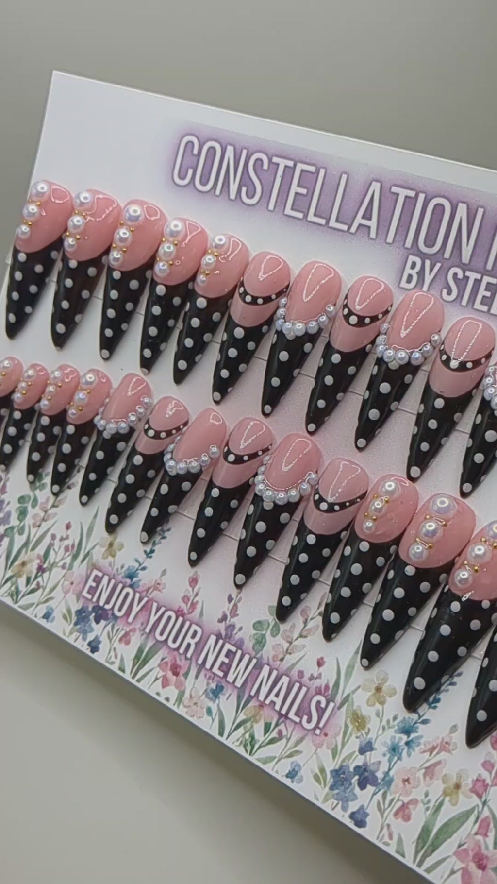 Midnight Pearl - XXL Stiletto